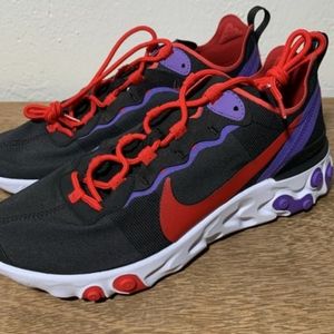Women nike react tennis shoes size 10